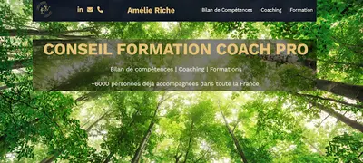 Bilan de Competences - Conseil Formation Coach Pro - Amelie Riche