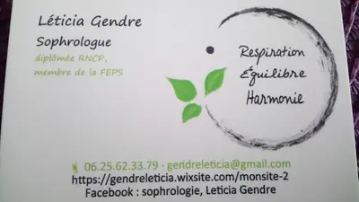 Graine de Zen,leticia Gendre Sophrologue et Praticienne Reiki