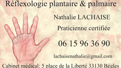 Nathalie Lachaise - Réflexologue Bordeaux
