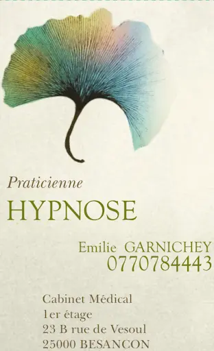 Emilie Garnichey Cabinet d'Hypnose