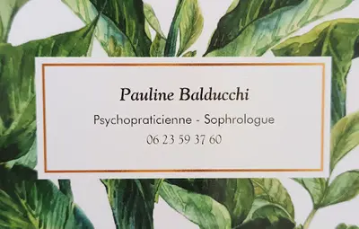Pauline Balducchi - Psychopraticienne - Sophrologue