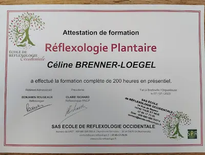 Céline Brenner Réflexologue