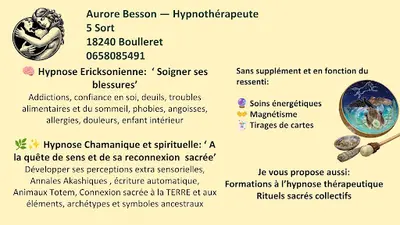 Aurore Besson Hypnose Boulleret