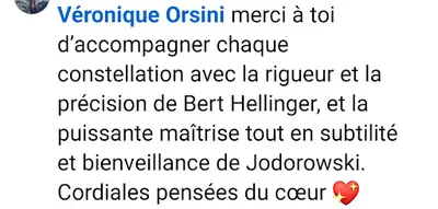Psychogenealogie et Constellations Familiales Orsini Véronique