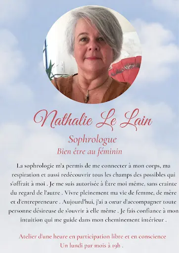 Nathalie le Lain Sophrologue, Accompagnement Bien Être au Féminin