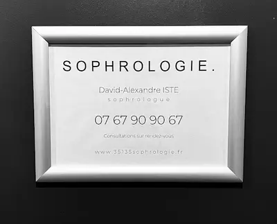 S O P H R O l'O G I E. David-alexandre Iste - Sophrologue