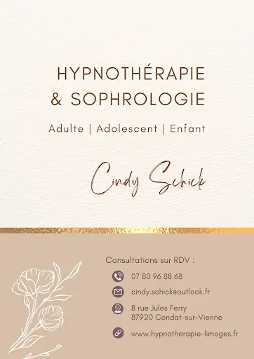 Cindy Schick - Hypnothérapeute & Sophrologue