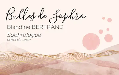 Sophrologue Rncp "bulles de Sophro" Bertrand Blandine