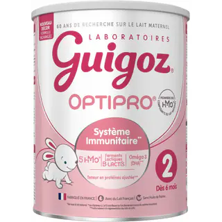 Guigoz Optipro Lait 2ème Âge 780 g