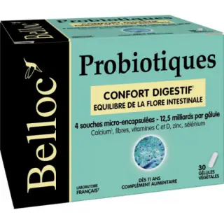 Belloc Probiotiques Gélules x 30