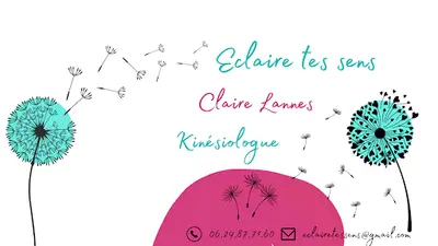Eclaire Tes Sens - Claire Lannes - Kinésiologue
