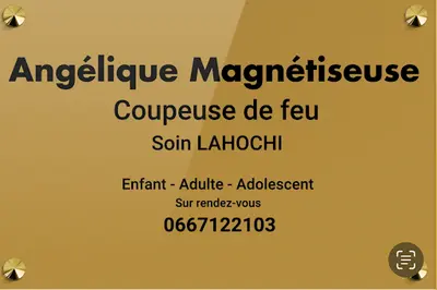 Angélique Magnétiseuse -coupeuse de Feu - Praticienne Lahochi et Hypnotherapeute Ericksonienne