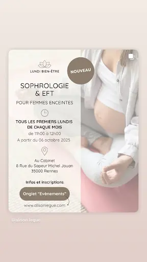 Alison Legué : Sophrologue, Praticienne Eft et Massage Bébé