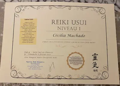Cécilia Machado, Maître Reiki et Coach Holistique