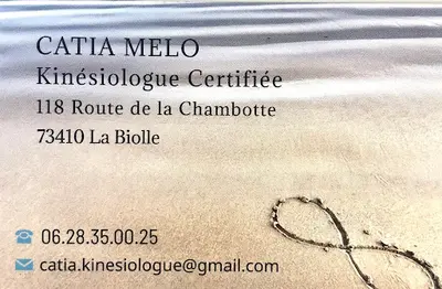 Catia Melo - Kinésiologue Certifiée - Massages Bien-être