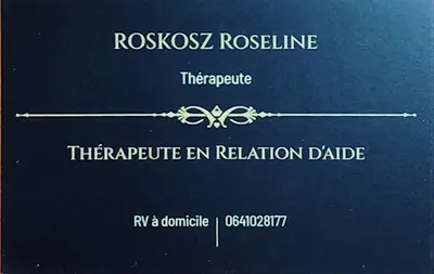 Roskosz Roseline - Service À la Personne, Hypnose, Pnl, Eft, Relaxation À Pertuis