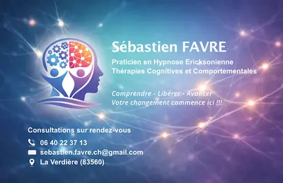 Sébastien Favre - Praticien en Hypnose Ericksonienne - Var (83)