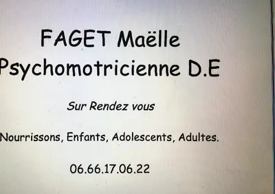 Faget Maëlle - Cabinet de Psychomotricite, Psychomotricien Langon