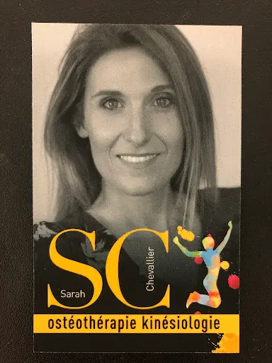 Sarah Chevallier Kinésiologue Ostéothérapeute