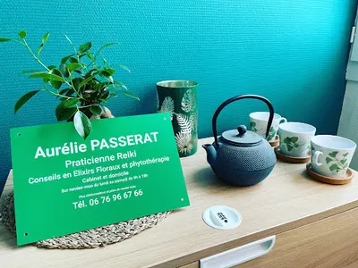 Passerat Aurélie, Soin Reiki, Conseils en Elixirs Fleurs de Bach et Fleurs Contemporaines, Conseils en Phytothérapie
