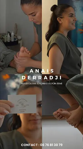 Anaïs Derradji - Cabinet Roosevelt - Lyon 6eme (réflexologie & Kobido)