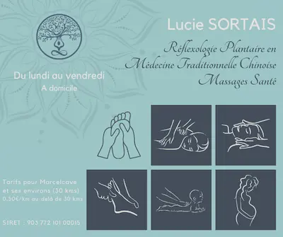 Lucie Sortais Fasciapulsologue et Réflexologue Plantaire