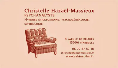 Hazaël-massieux Christelle - Hypnose, Psychogénéalogie, Psychanalyse