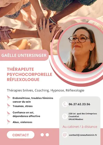 Gaëlle Untersinger - Thérapie Psychocorporelle, Hypnose et Réflexologie À Maubec (coustellet)