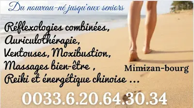 Jessica Gomes Pascual Multi-réflexologies, Énergétique et Massages Bien-être et Duo À Mimizan