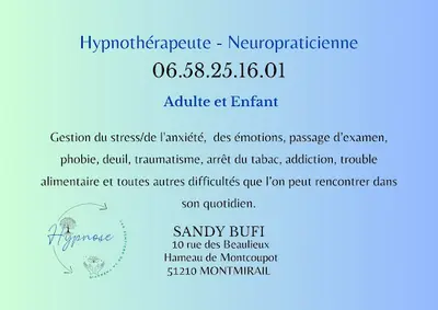 Bufi Sandy Hypnose et Accompagnements des Traumatismes