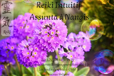 Aux Ateliers Reiki&transgénérationnels77 5 Avenue Voltaire, Nangis