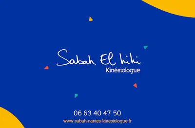 Kinésiologue Sabah El Hihi