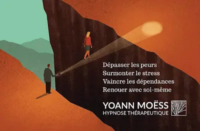Yoann Moëss Hypnothérapeute • Arrêter de Fumer (arrêt du Tabac, Cannabis), Gérer la Peur (anxiété, Stress) Avec l'Hypnose