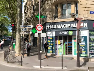Pharmacie Manin des Buttes Chaumont