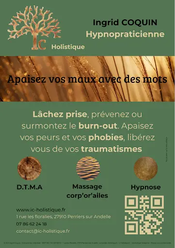 Ingrid Coquin (ic Holistique) Hypnopraticienne, Hypnotherapeute