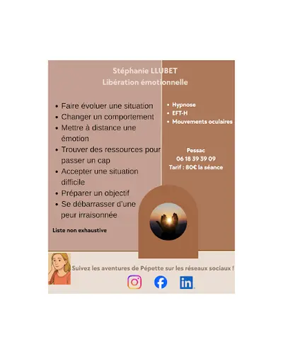 Stéphanie Llubet Hypnose Pessac
