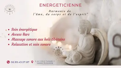 Magnétiseur, Energéticienne (soin Énergétique & Access Bars) Relaxation Sonore (bols Tibétains) Sabrina Dernuet-vannes