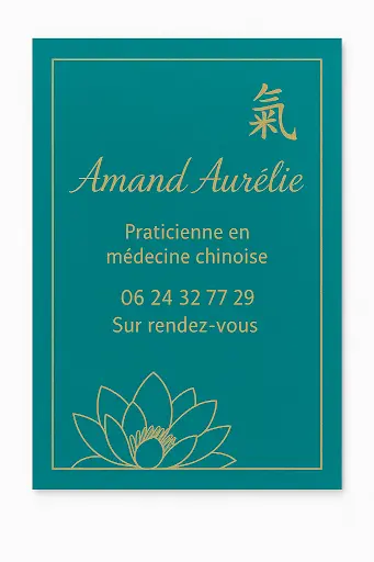Amand Aurelie Medecine Traditionnelle Chinoise