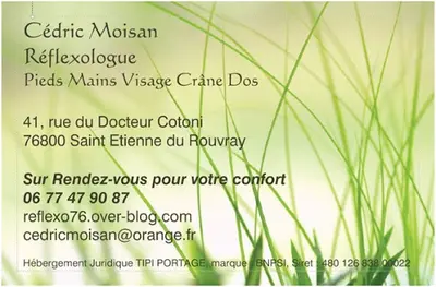 Cédric Moisan Réflexologie