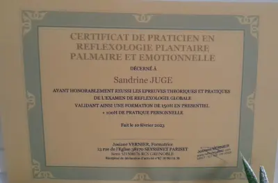 Reflexologue Plantaire et Palmaire - Emotionnelle