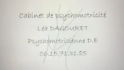 Psychomotricienne - Léa Dagouret