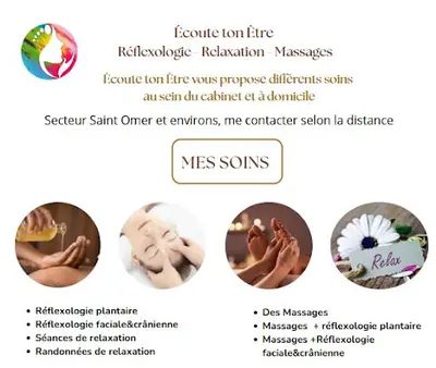 Écoute Ton Être Centre de Soin Réflexologie, Relaxation, Massages