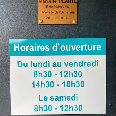 Pharmacie Plante