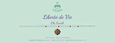 Liberté de Vie - Réflexologie,yoga et Ayurveda la Réunion