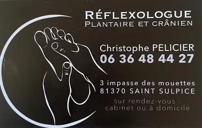 Réflexologue Plantaire & Crânien & Auriculotherapie Christophe Pelicier