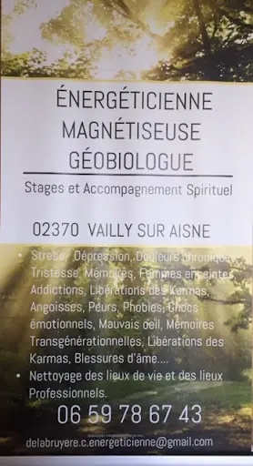 Magnétiseur Énergéticienne Geobiologue Clairvoyante Accompagnement en Changements de Vie.
