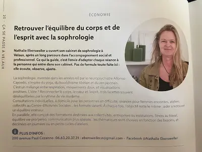 Nathalie Ebersweiler Sophrologue Praticienne