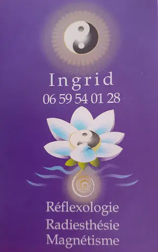 Ingrid Réflexologie, Radiesthésie, Magnétiseur, Conseillère en Aromathérapie