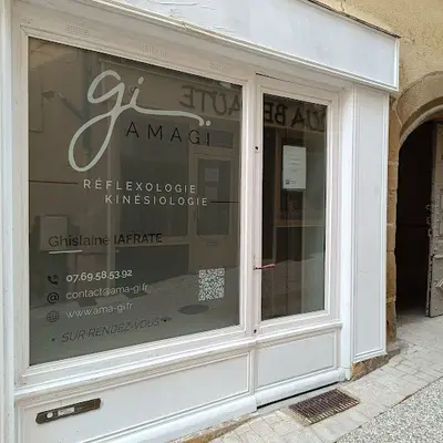 Ghislaine Iafrate Vienne - Kinésiologue Certifiée - Réflexologue Certifiée - Gi Amagi