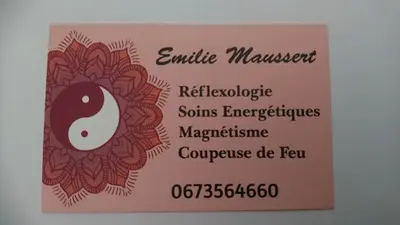 Emilie Maussert /magnétisme /soins Energetique, Reflexologie